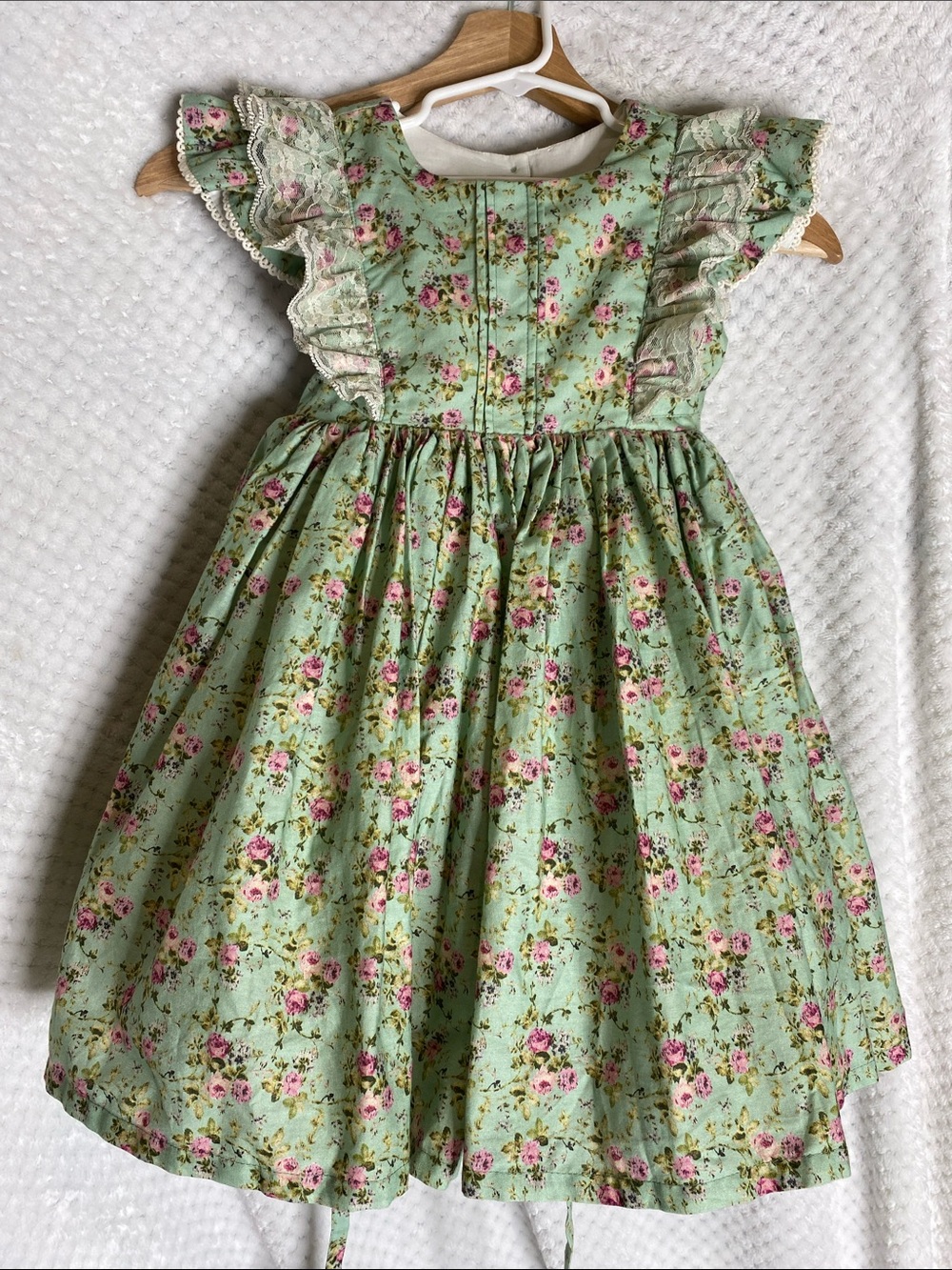 Dollcake Abigail Girls' Floral Print Ruffle Dress